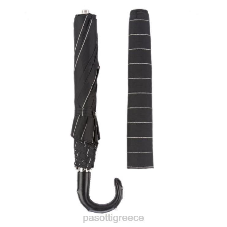 ομπρέλα | PASOTTI 64 1094-1 h34 - πτυσσόμενη ομπρέλα με καρφιά δερμάτινη λαβή 2N6B8174 άνδρες